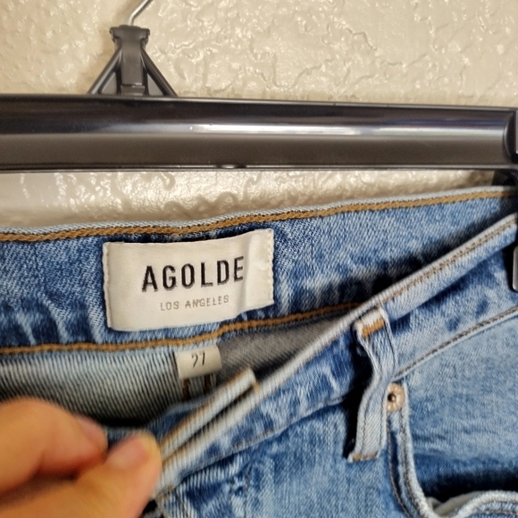 AGOLDE Nico High Rise Slim Fit Jeans Sz 27 - Picture 6 of 10